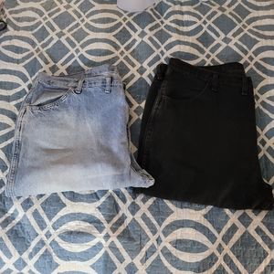 Two men's jeans